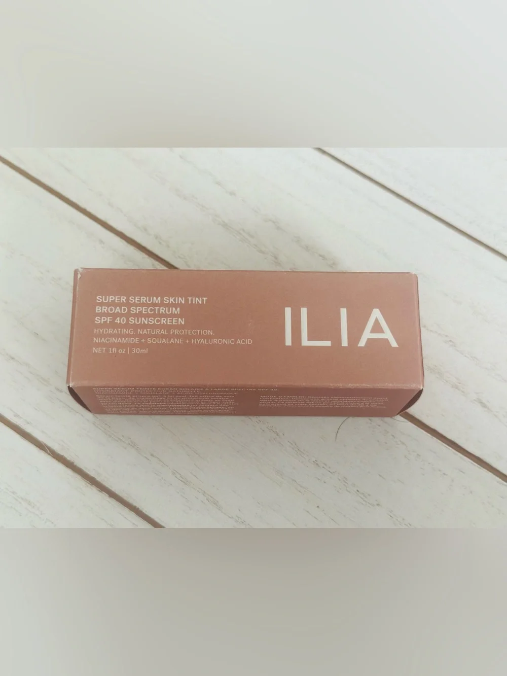 NEW Ilia Super Serum Skin Tint Broad Spectrum SPF 40 Sunscreen Foundation NEW